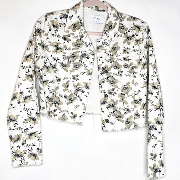 KanCan | Paisley Floral Trucker Jacket - Picture 2 of 7